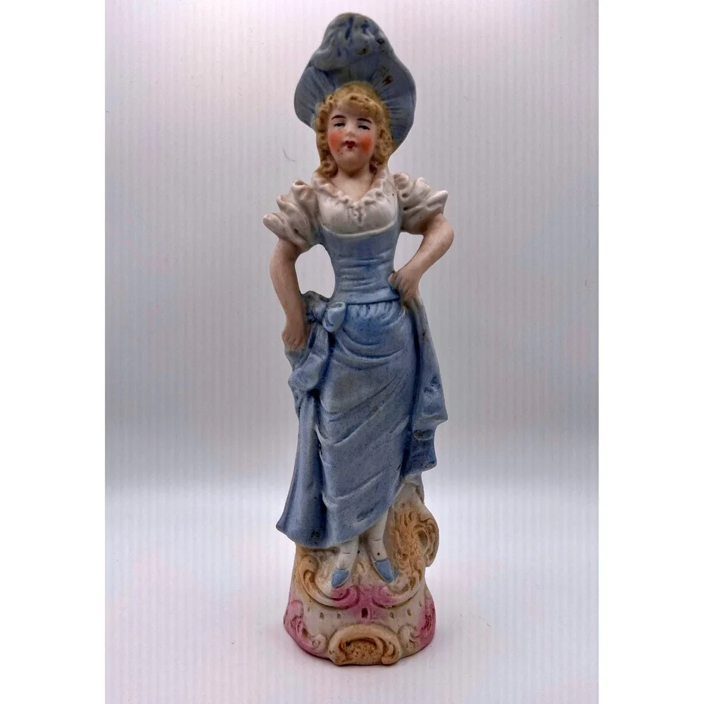 Antique Bisque Figurine 8.5